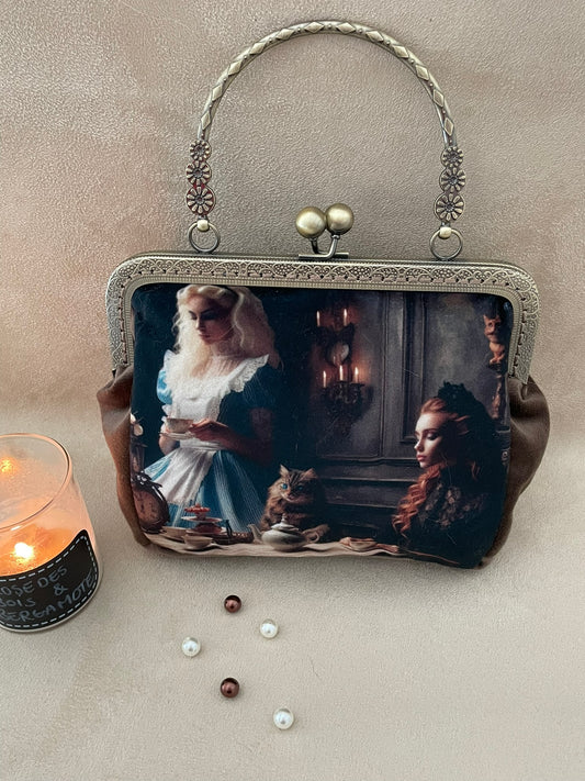 Clutch/pochette Alice au pays des merveilles, Alice in Wonderland