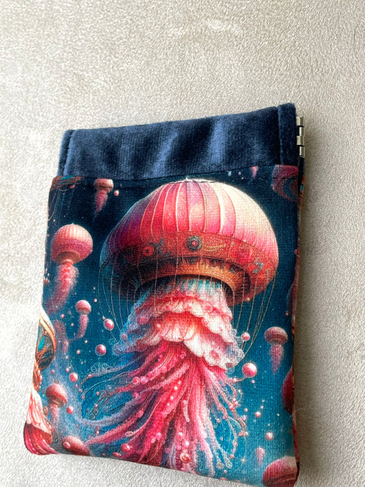 Porte-monnaie Méduses Féeriques | Velours & Style Rétro - Le Comptoir de Suzanne