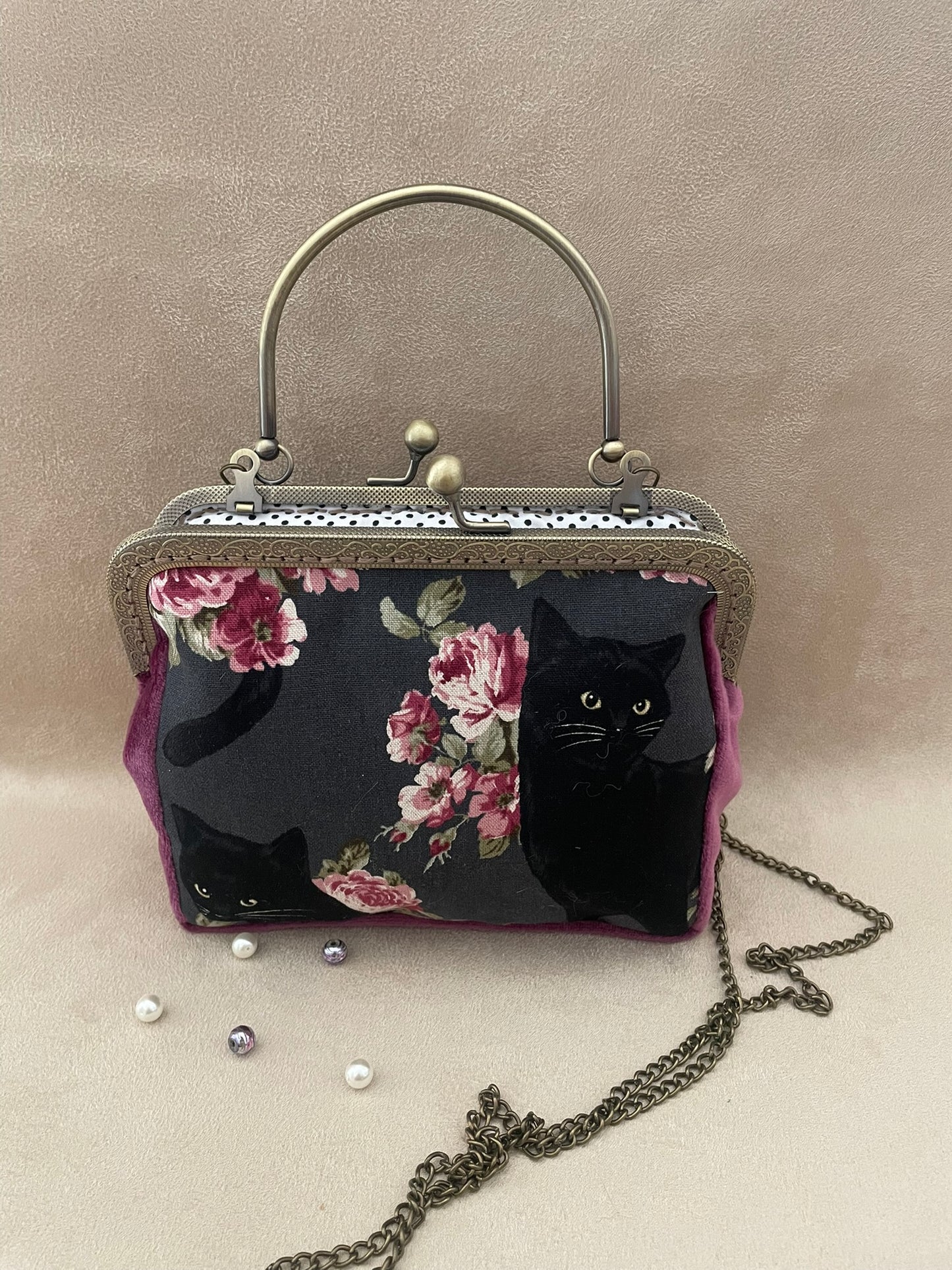 Clutch/Pochette Chat, cat
