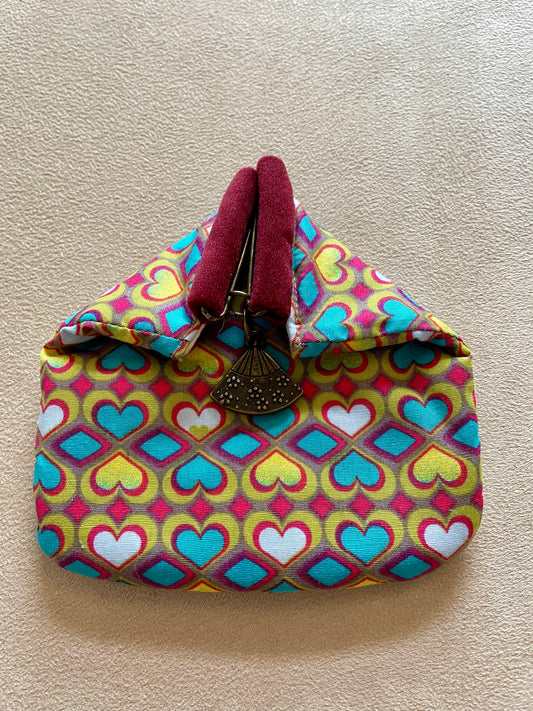 porte monnaie aimanté coeur