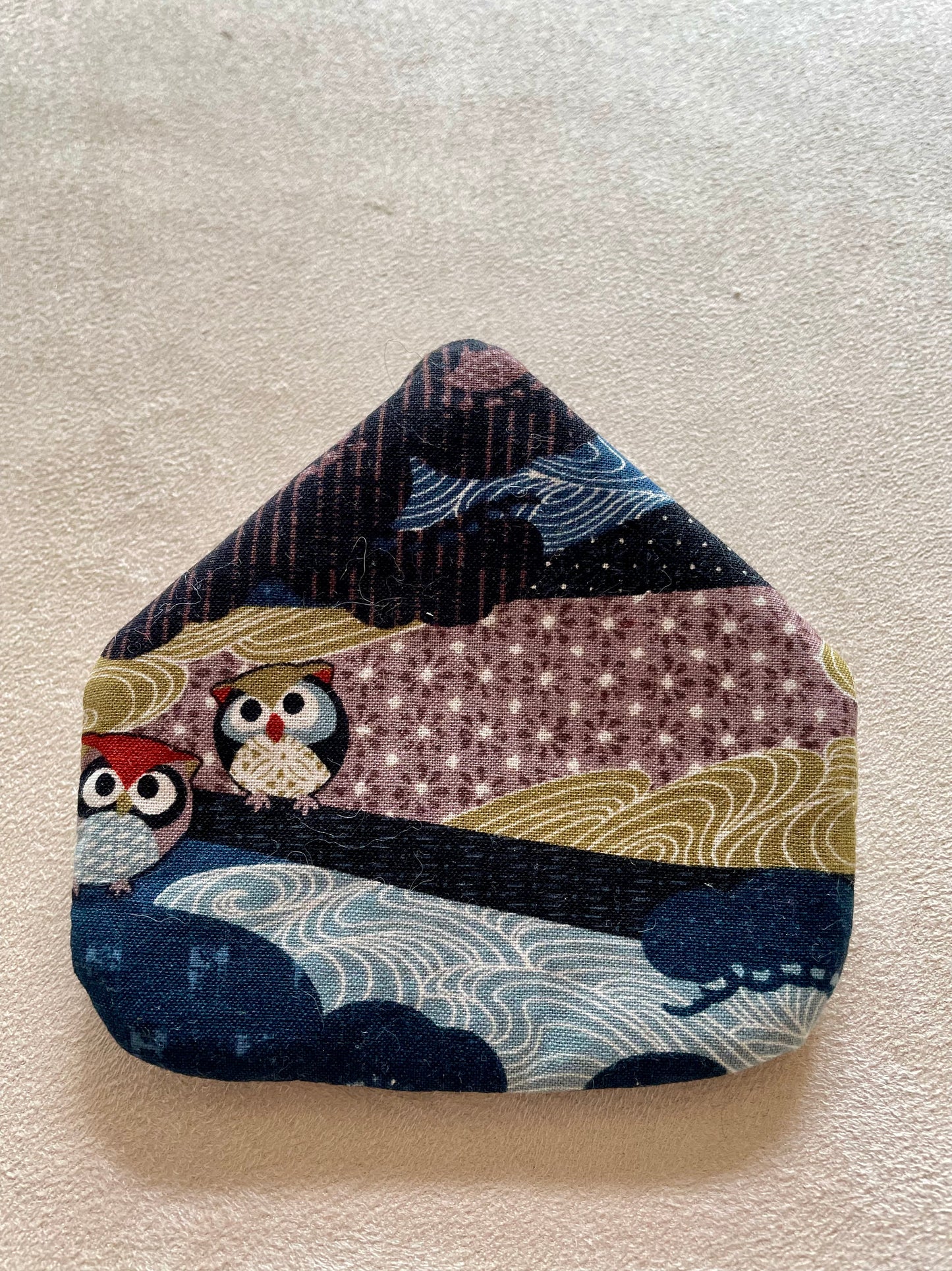 porte monnaie aimanté chouettes