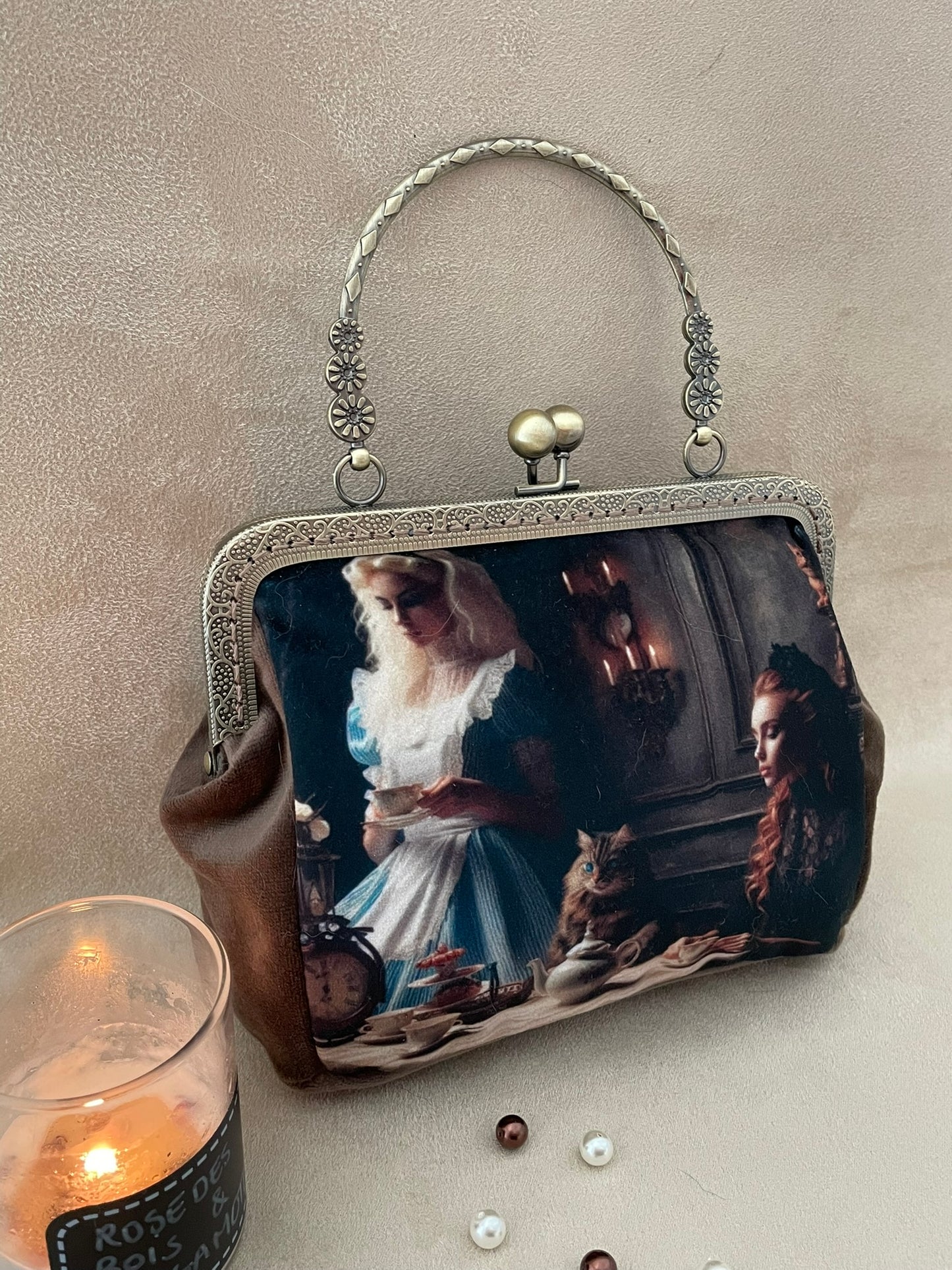 Clutch/pochette Alice au pays des merveilles, Alice in Wonderland