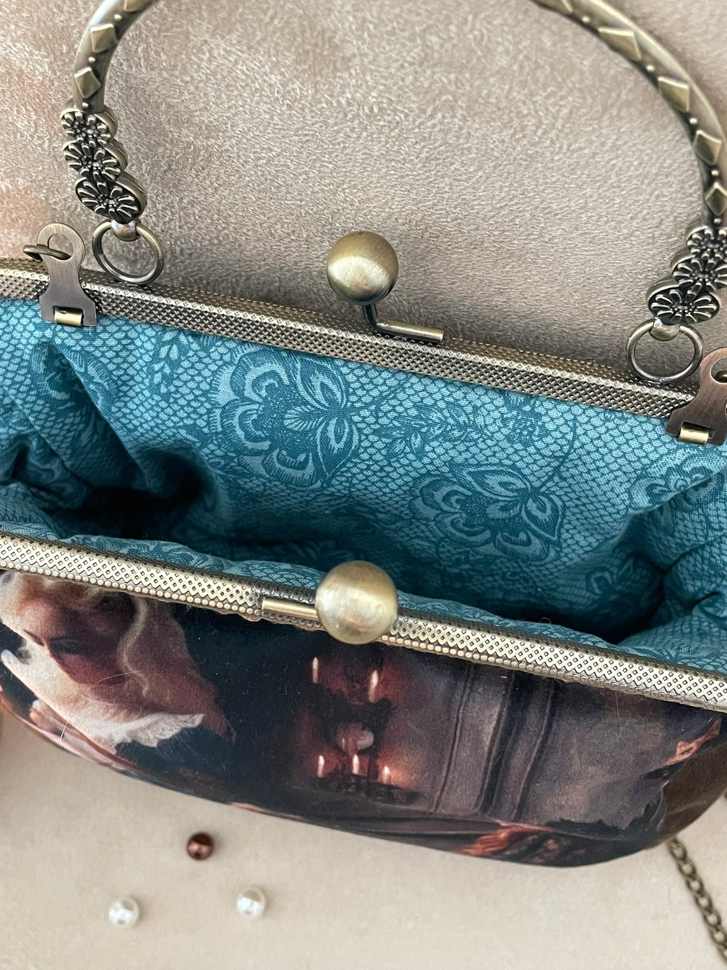 Clutch/pochette Alice au pays des merveilles, Alice in Wonderland