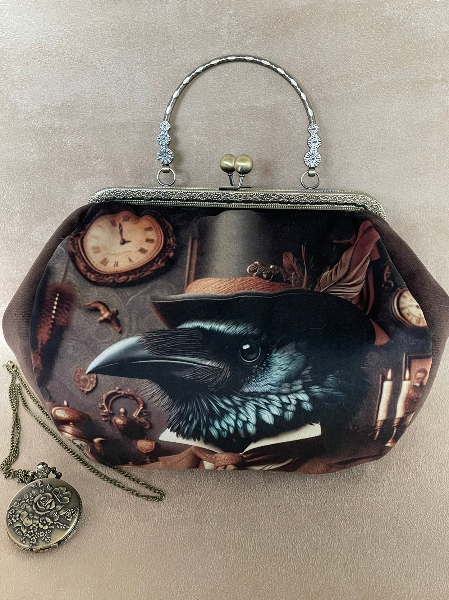 sac corbeau victorien