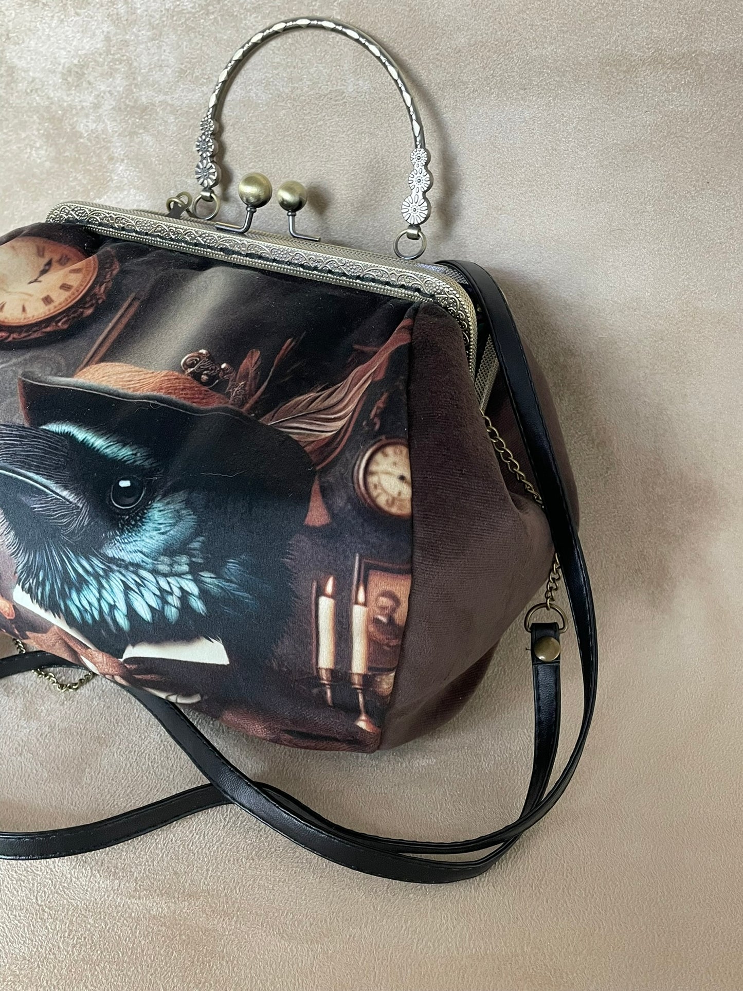 sac corbeau victorien