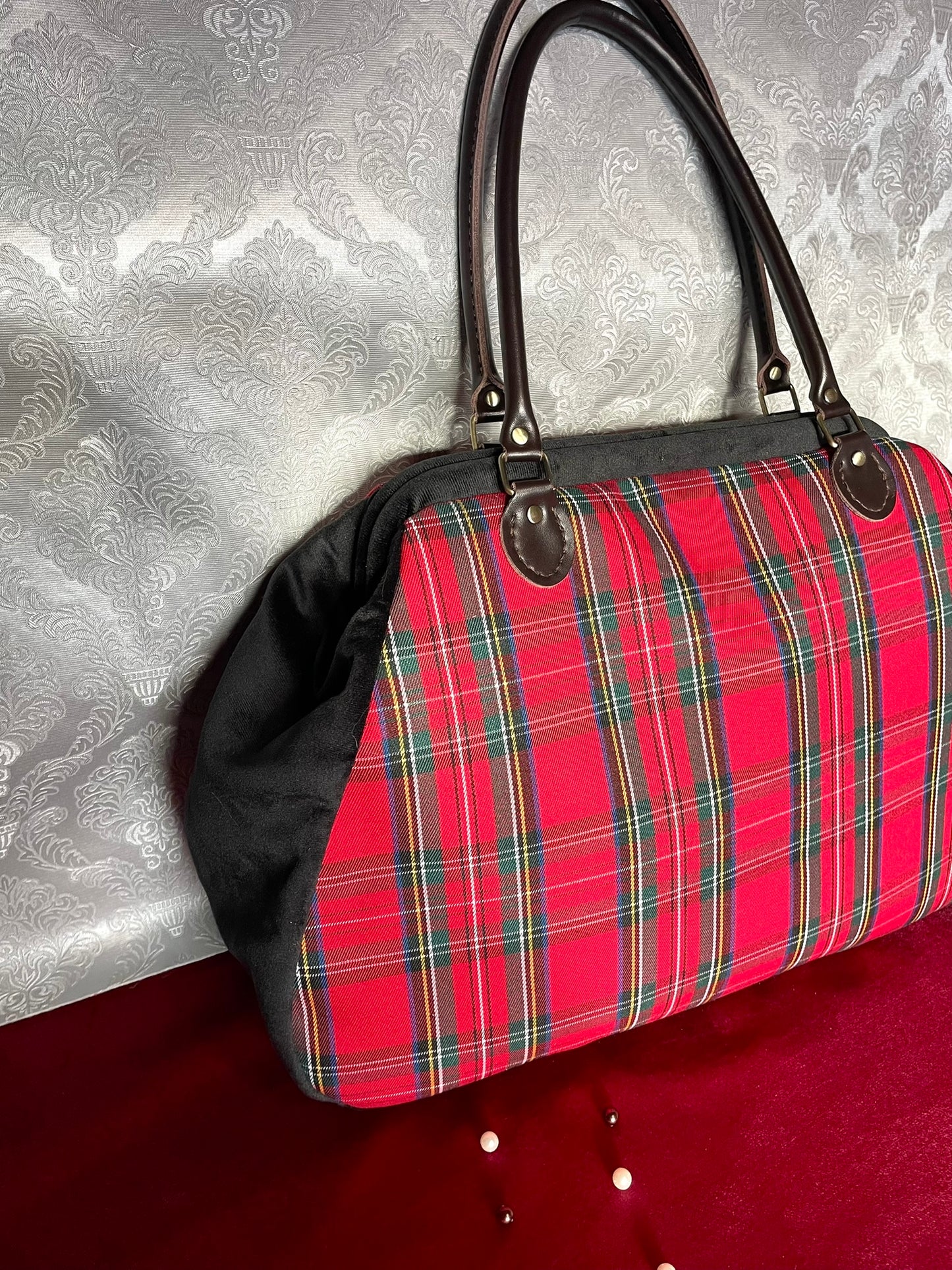 sac tartan esprit mary poppin's
