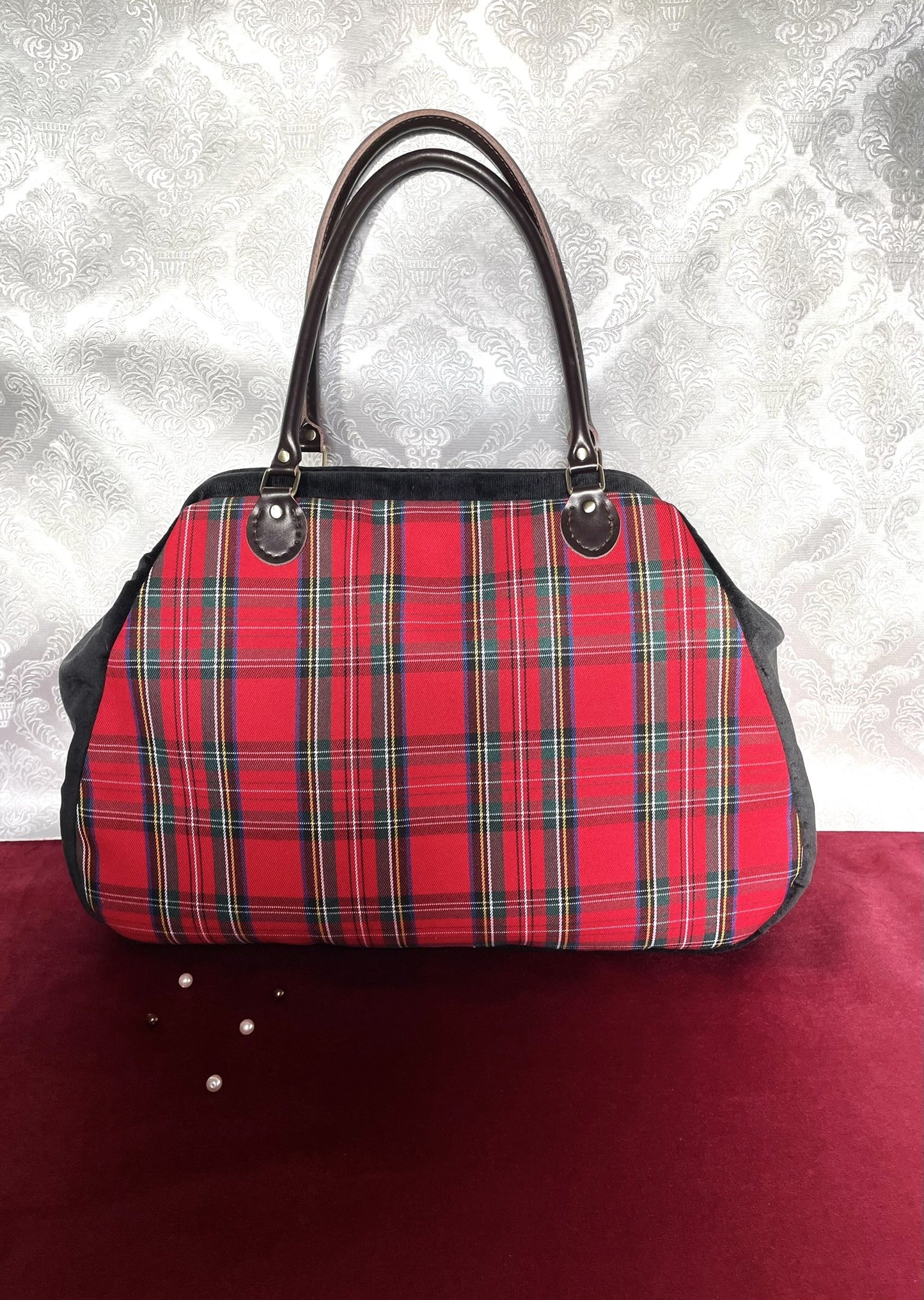 sac tartan esprit mary poppin's