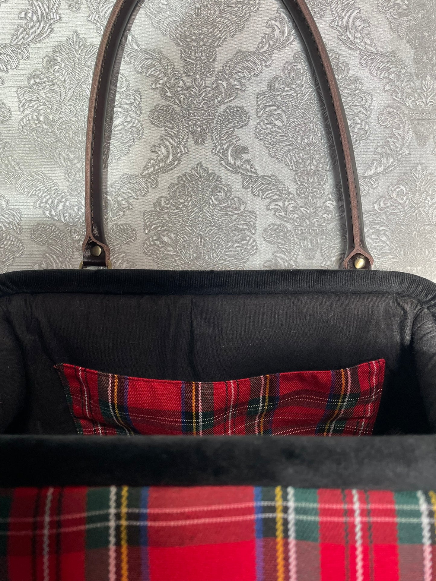 sac tartan esprit mary poppin's