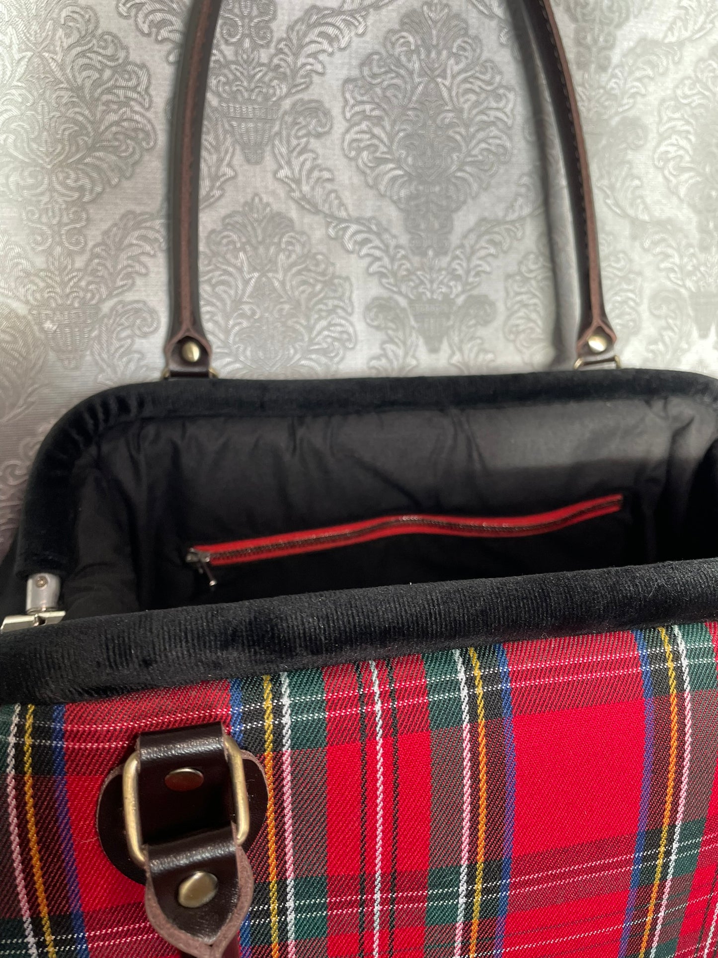 sac tartan esprit mary poppin's