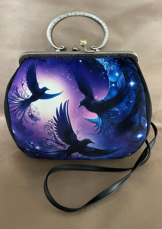 Sac « Le Ballet des Corbeaux » – Poésie nocturne & élégance céleste