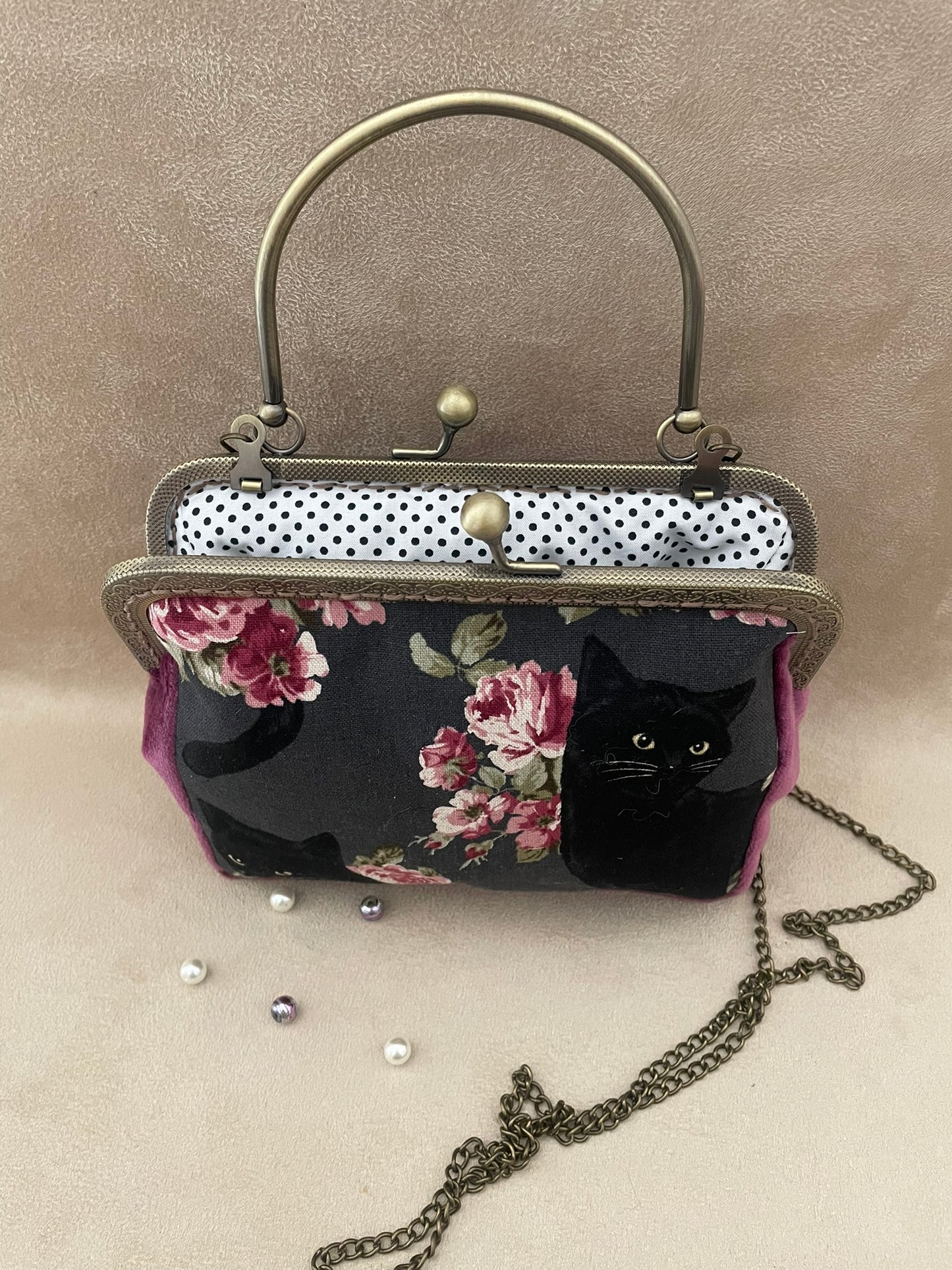 Clutch/Pochette Chat, cat
