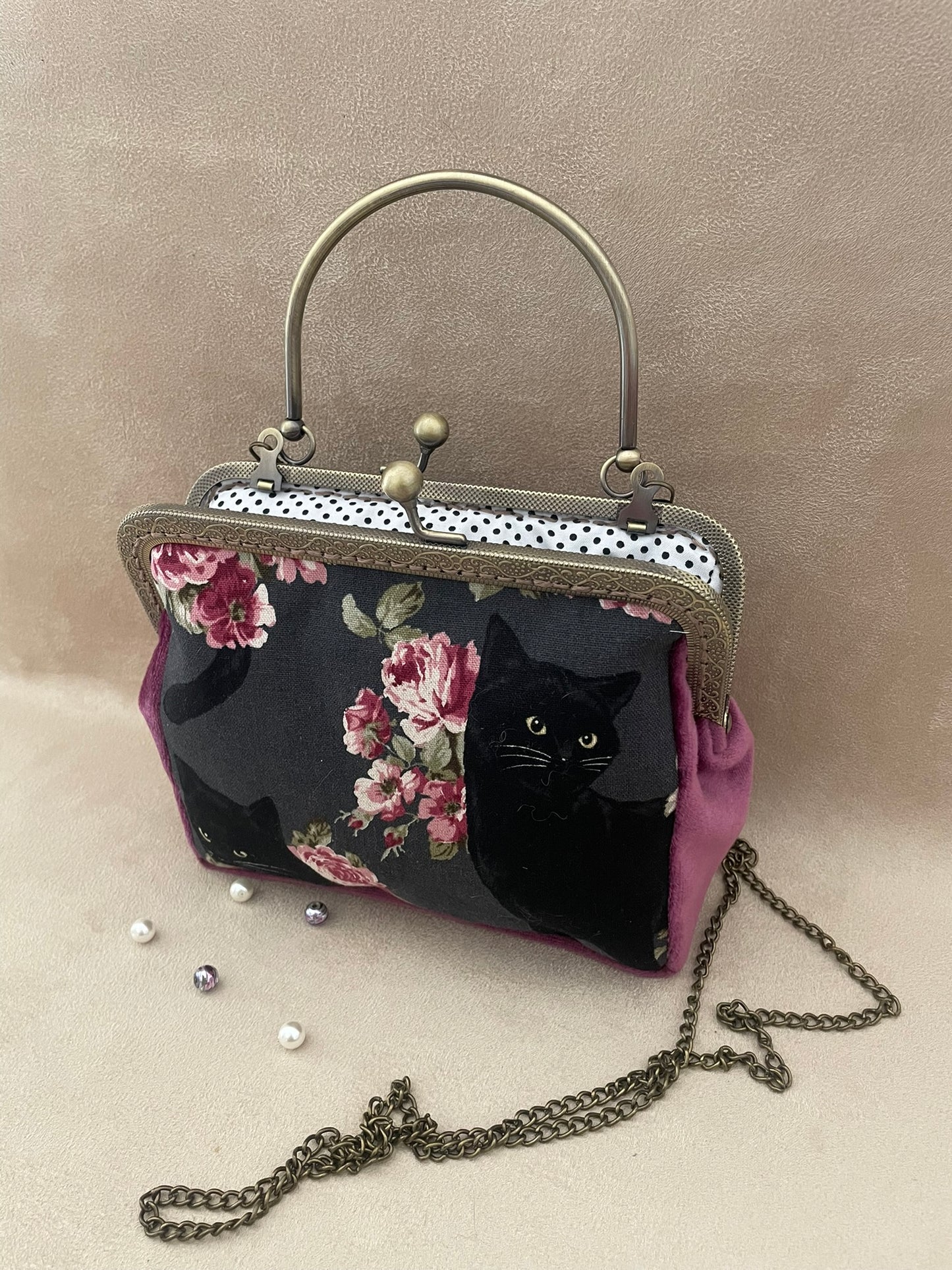 Clutch/Pochette Chat, cat