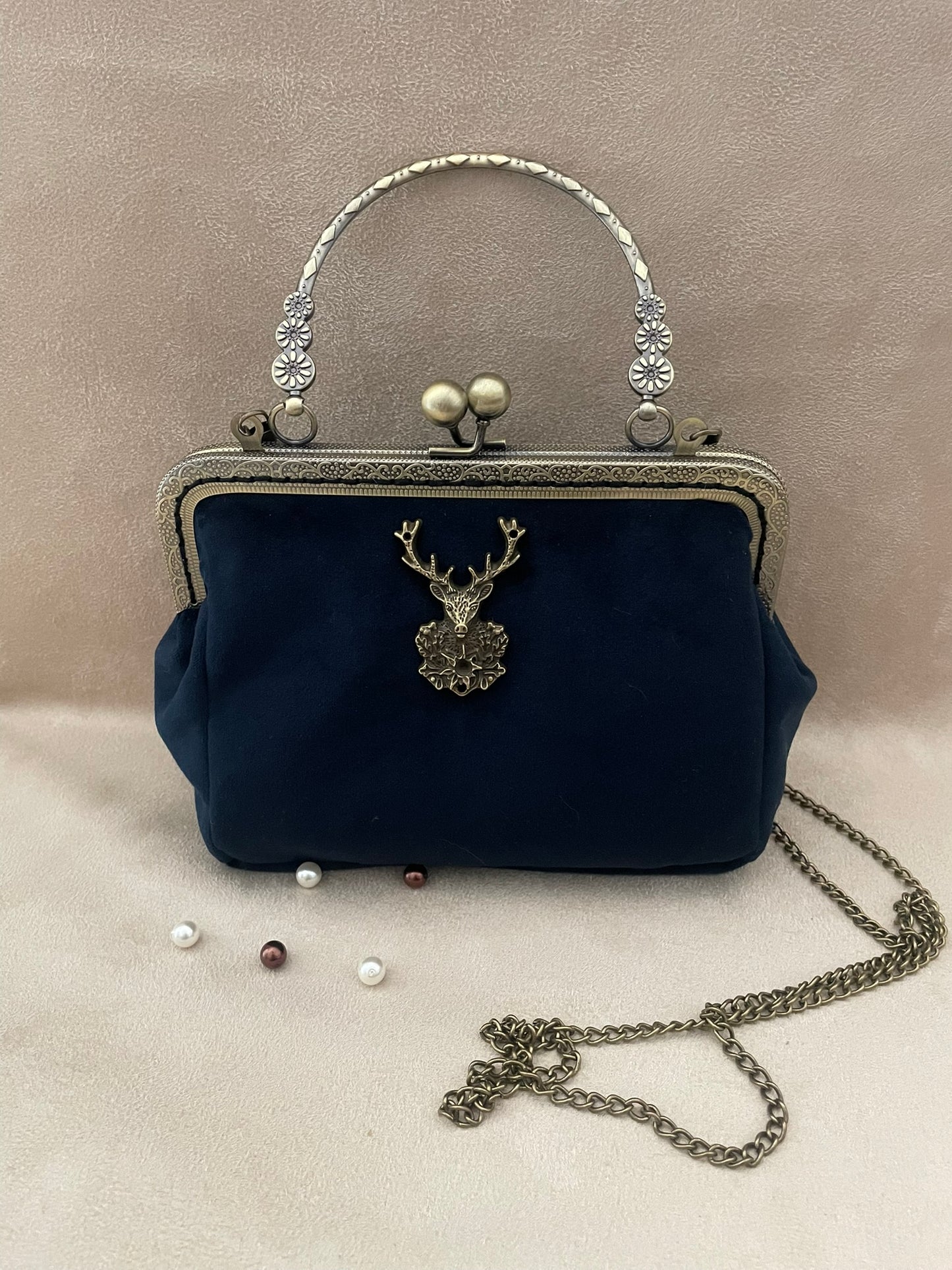 Clutch/pochette cerf