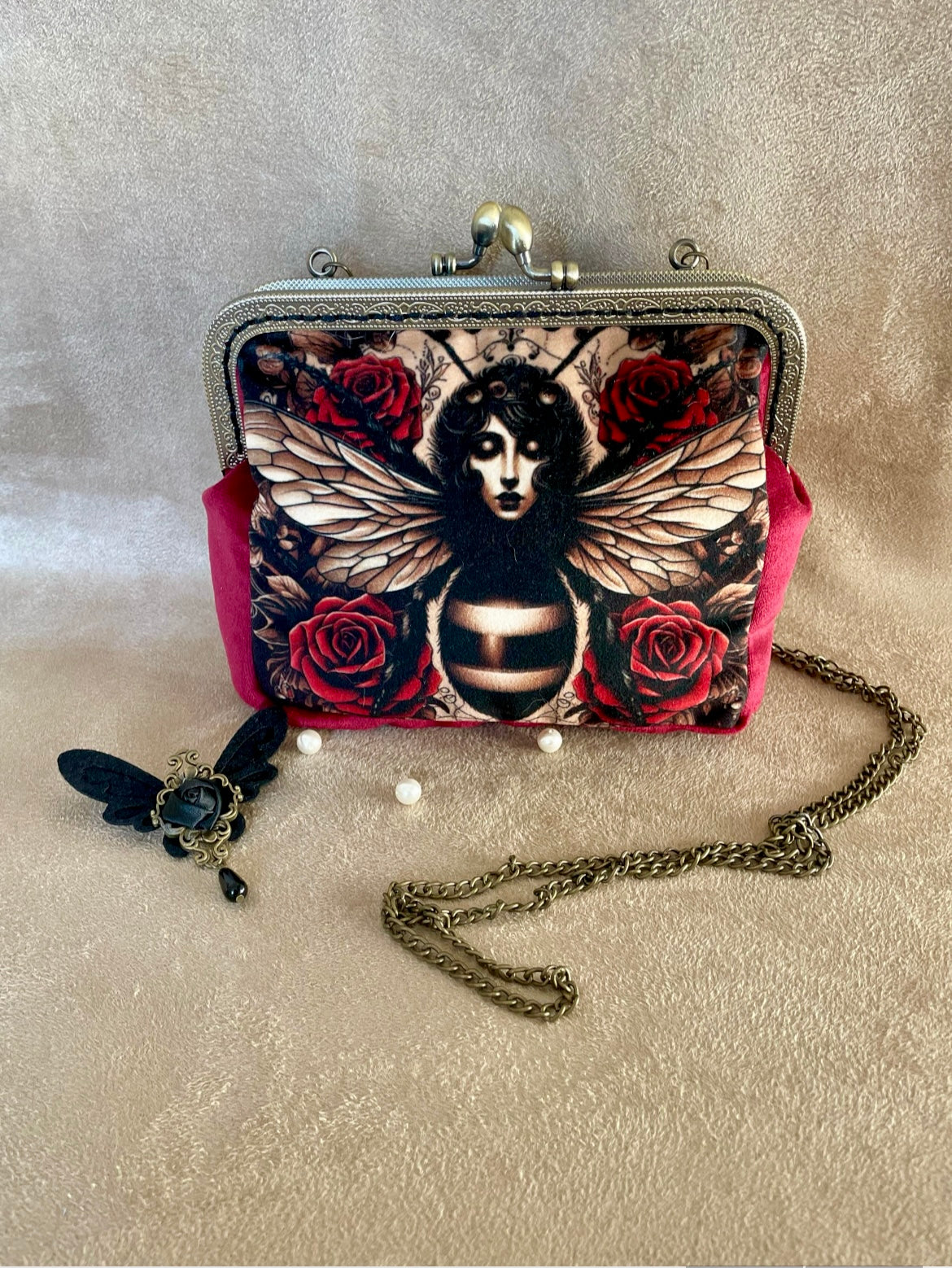 Clutch/Pochette - La femme abeille