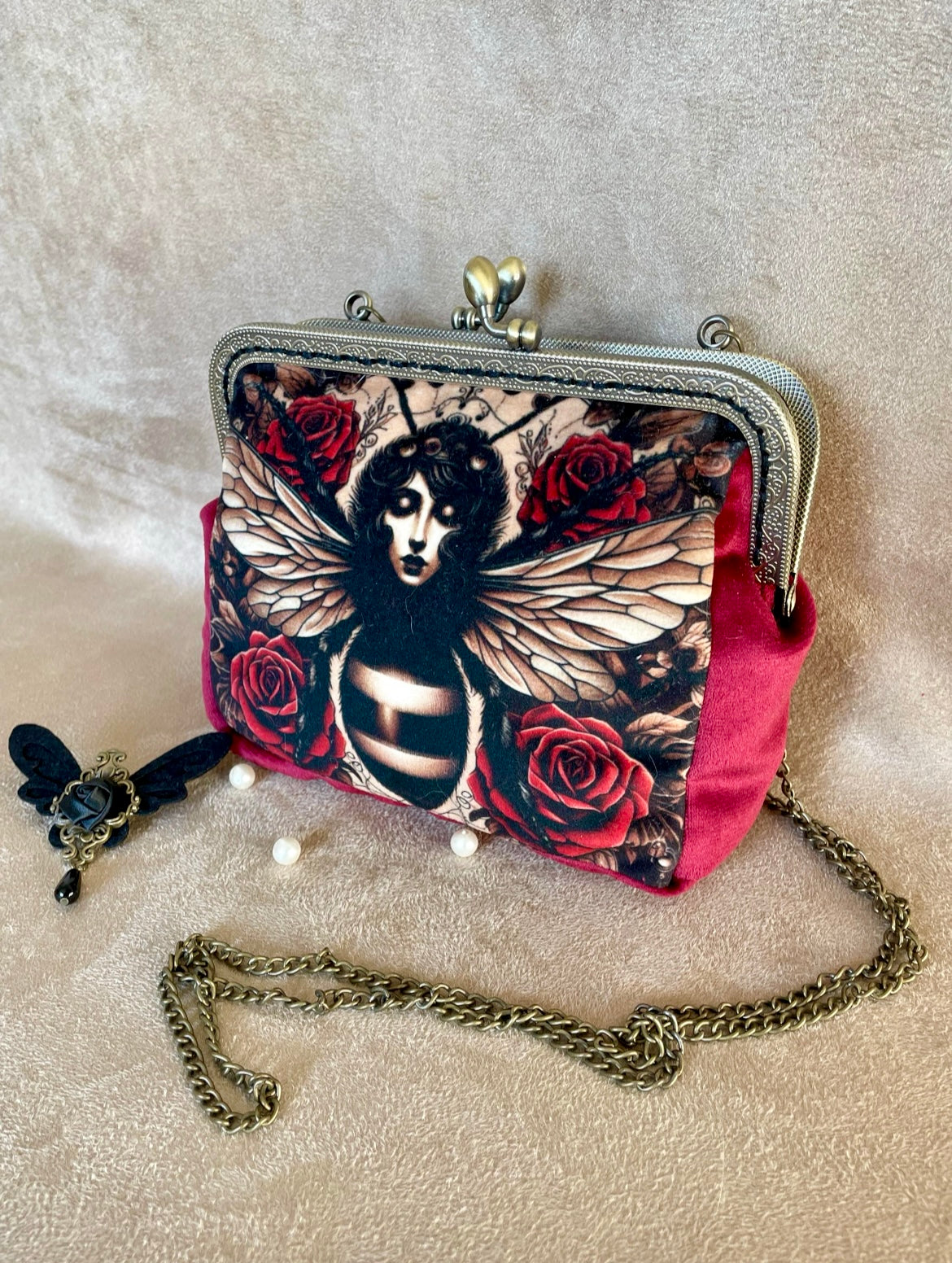 Clutch/Pochette - La femme abeille