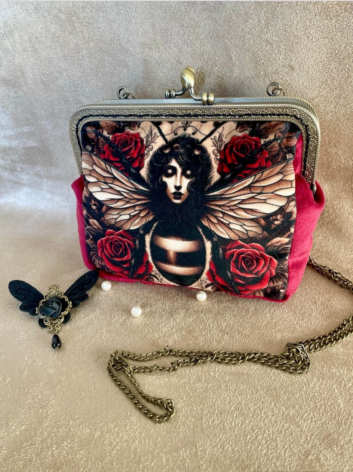 Clutch/Pochette - La femme abeille