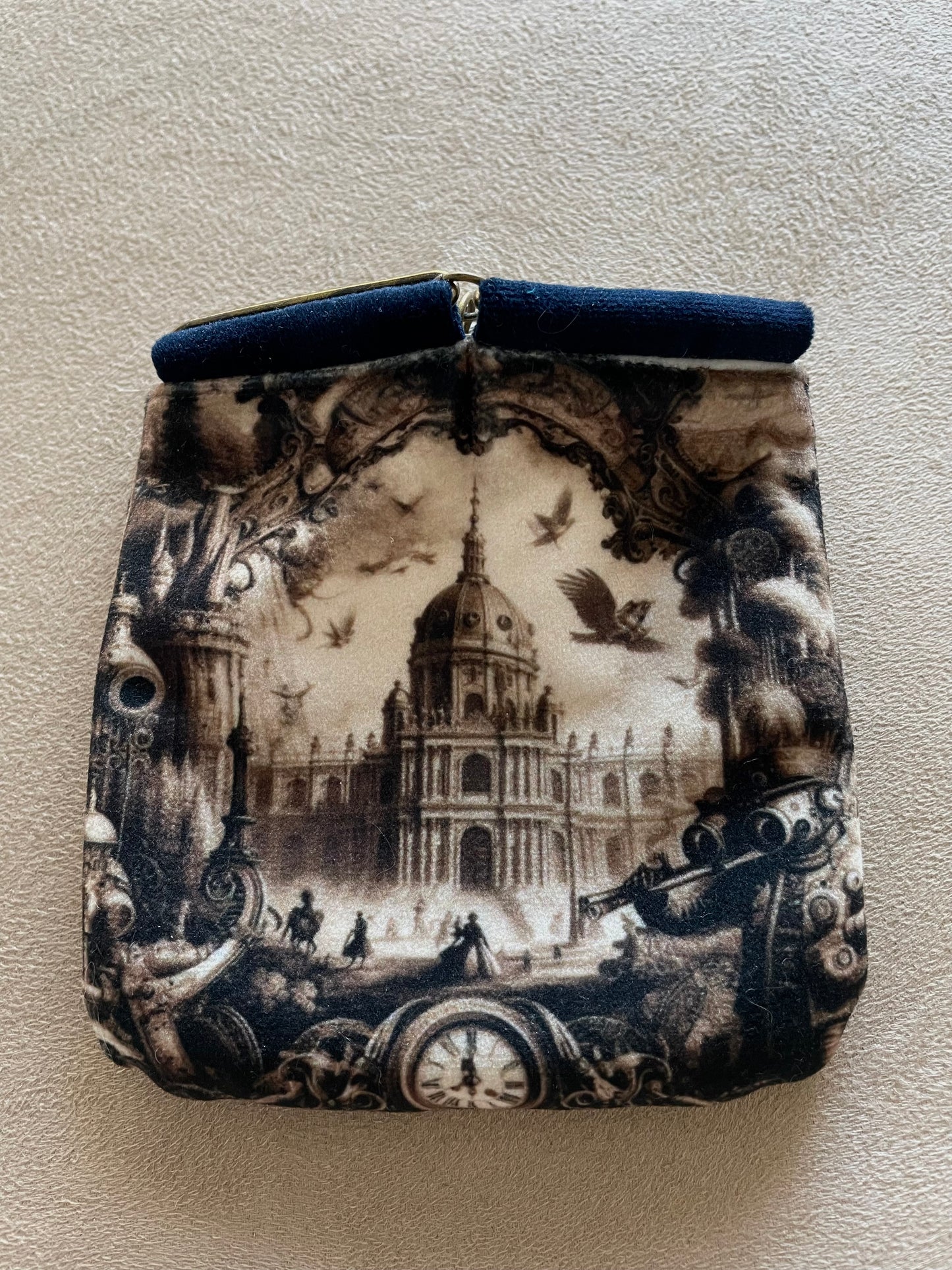 porte monnaie aimanté steampunk