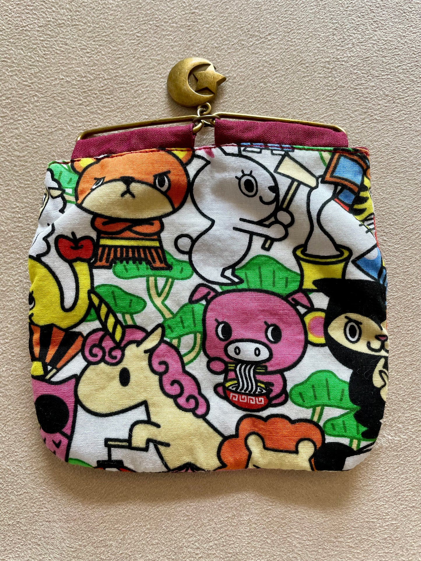 porte monnaie aimanté kawaii