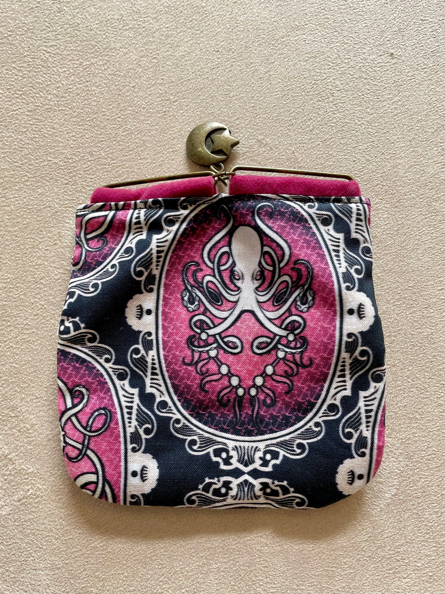 porte monnaie aimanté octopus