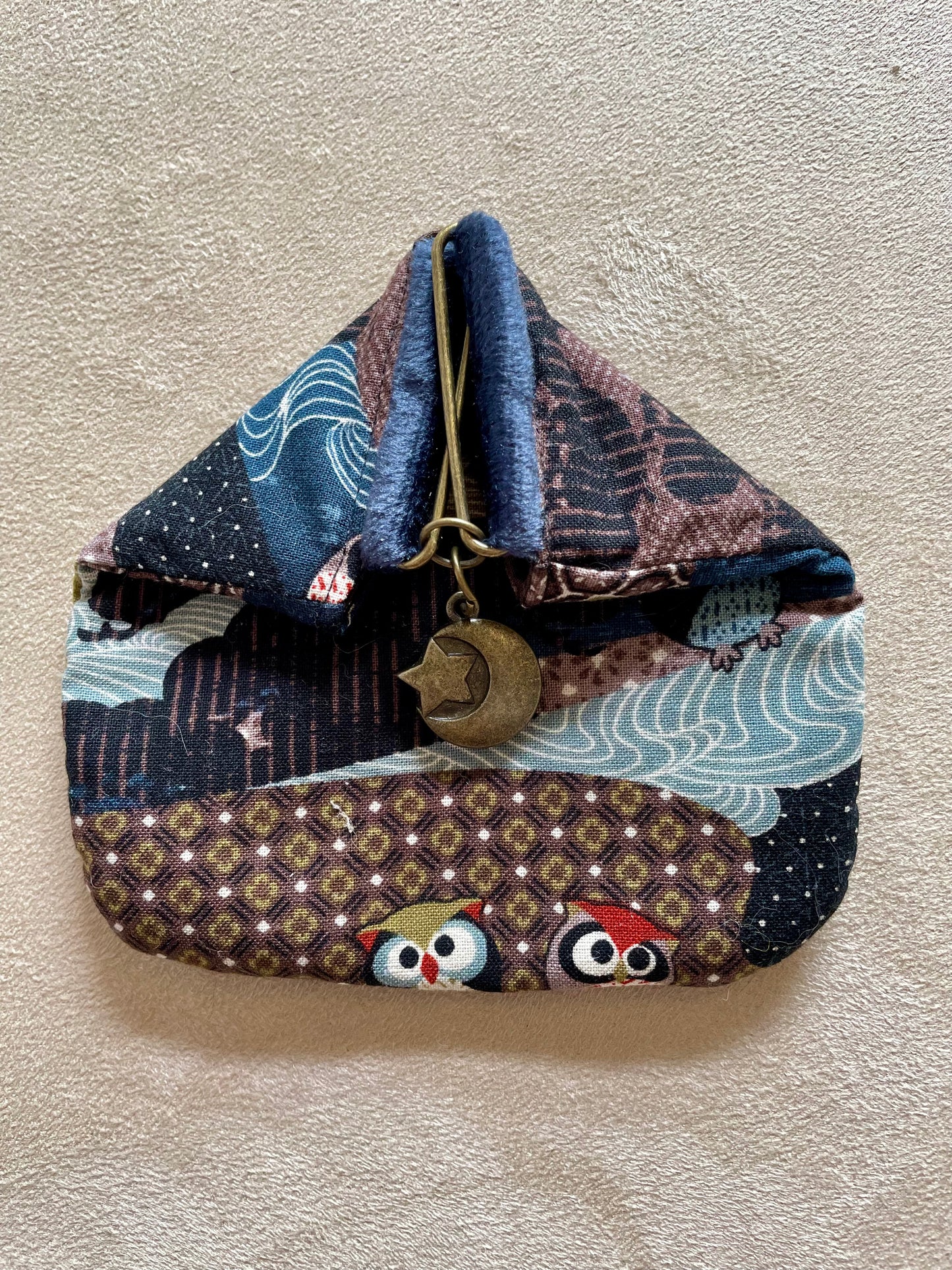 porte monnaie aimanté chouettes