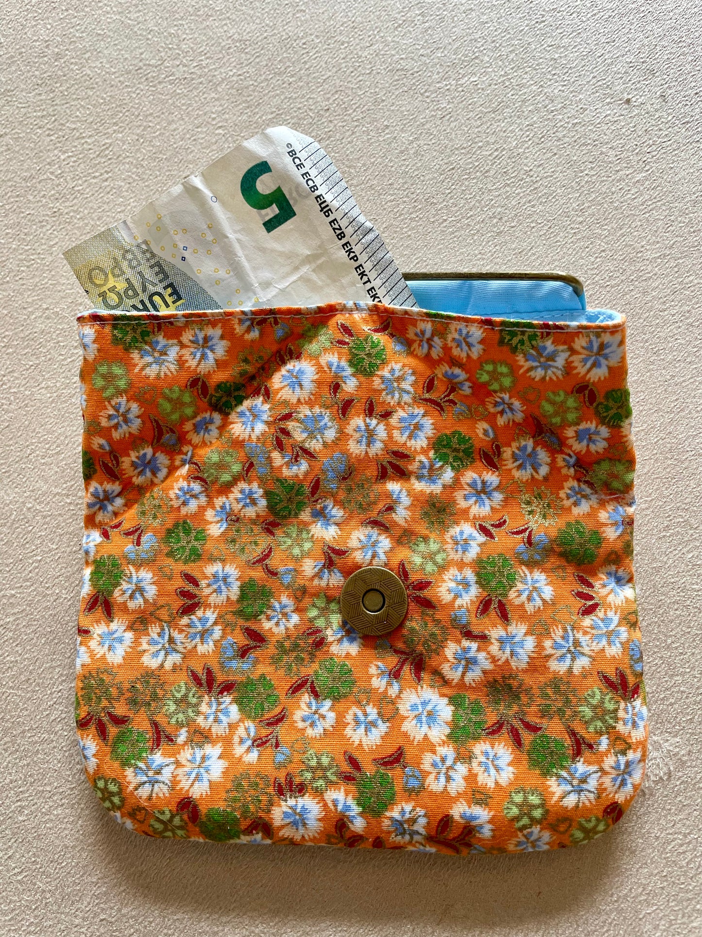 porte monnaie aimanté de style asiatique