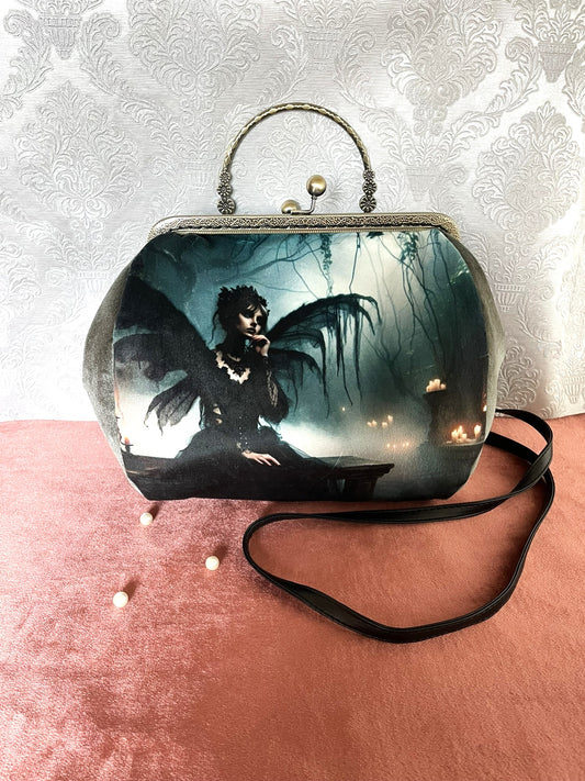 Sac à main vintage Roberta di Camerino en cuir et métal, Italie, années 1960 Sac à main vintage Roberta di Camerino en cuir et métal, Italie, années 1960
